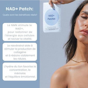 PATCHS NAD+ | Rajeunissant Cellulaire