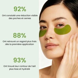 OVALIANCE - Patchs pour les yeux à l'Aloe Vera & Collagène