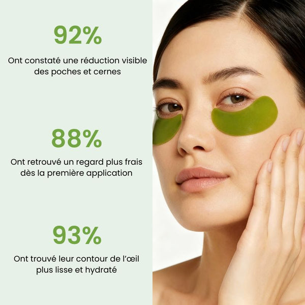 OVALIANCE - Patchs pour les yeux à l'Aloe Vera & Collagène