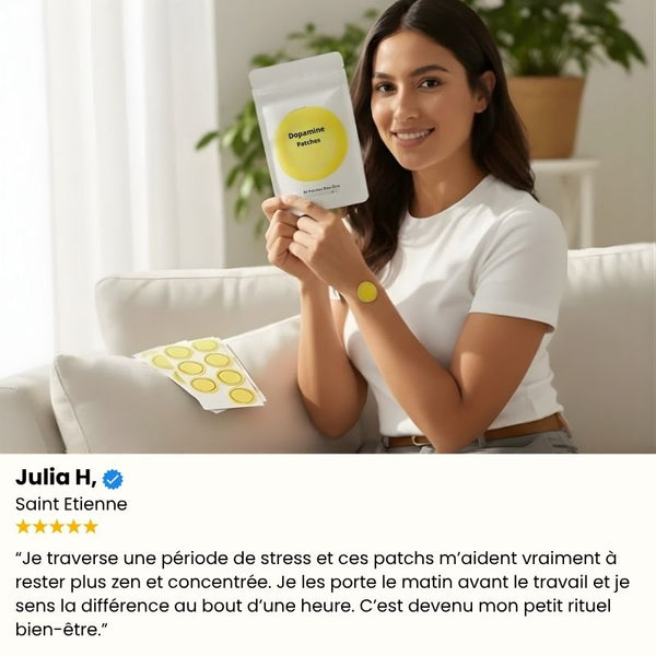 PATCHS DOPAMINE | Équilibre & Sérénité au Quotidien