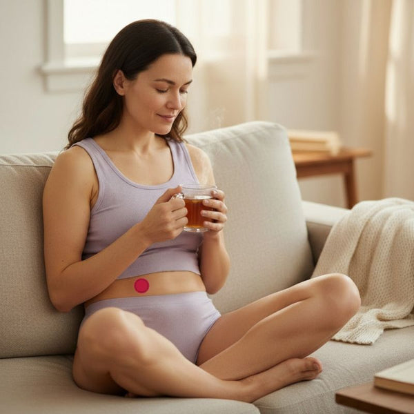 PATCHS MENSTRUELS NATURELS – Soulagement immédiat, sans cachet ni hormones
