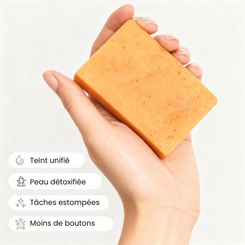 Savon au curcuma