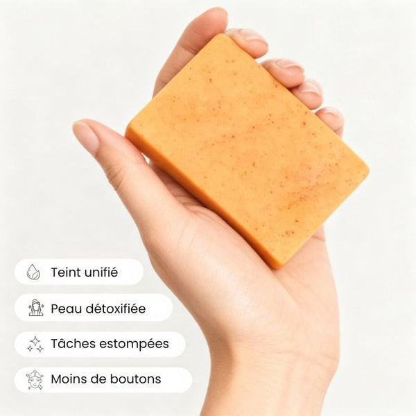 Savon au curcuma