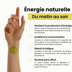PATCHS ENERGY | Tonus & Motivation Quotidienne