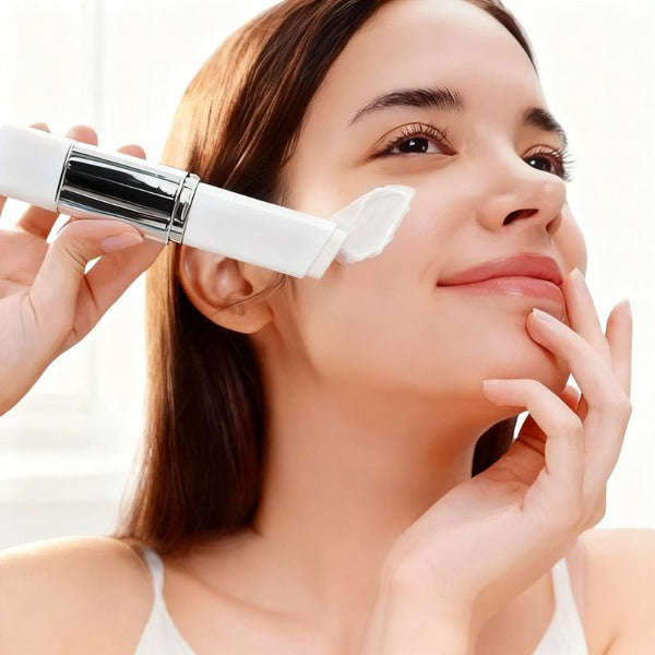 Fond de teint hydratant 2-en-1 avec pinceau intégré