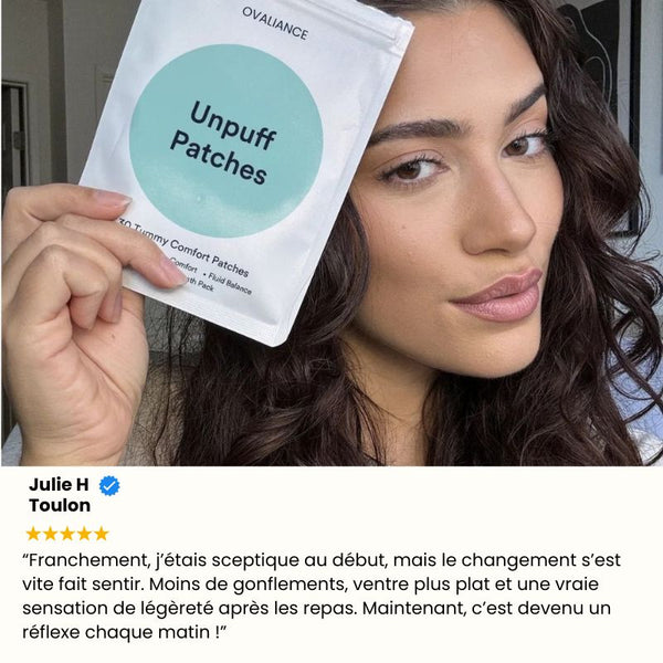 UNPUFF PATCHS | Confort digestif naturel au quotidien